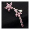 Flower Navel Nail Buckle Body Puncture Non-mainstream   pink - Mega Save Wholesale & Retail - 2