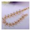 Bracelet Flower Diamanted Colorful Zircon    white - Mega Save Wholesale & Retail - 2
