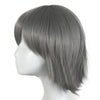 Grey Contra Warping Short Hair Anime Cosplay Wig