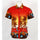 Hot LARGE SIZE Men Aloha Shirt Cruise Tropical Luau Beach Hawaiian Party Palm Flame red  plus fat version - Mega Save Wholesale & Retail