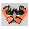 Goalkeeper Gloves Roll Finger Thick Breathable Latex   orange black - Mega Save Wholesale & Retail