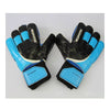Goalkeeper Gloves Roll Finger Thick Breathable Latex   blue black - Mega Save Wholesale & Retail