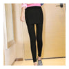 Leggings Woman Slim Fake 2pcs Skirt   hip skirt black - Mega Save Wholesale & Retail