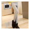 Leggings Woman Slim Fake 2pcs Skirt   hip skirt light grey - Mega Save Wholesale & Retail