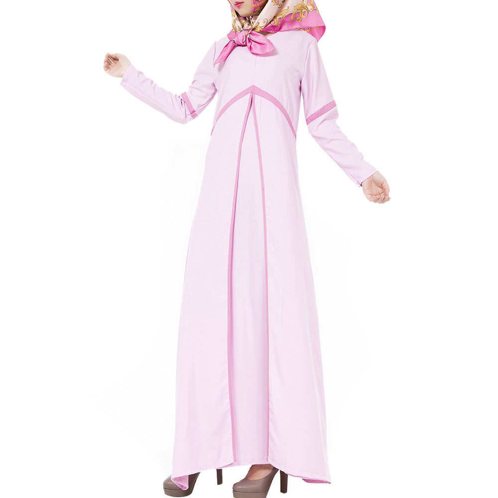 Muslim National Long Dress Malaysian    pink