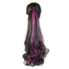 Colorful Wig Horsetail Pear Hot Gradient Ramp   2