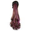 Colorful Wig Horsetail Pear Hot Gradient Ramp   3