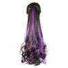 Colorful Wig Horsetail Pear Hot Gradient Ramp   5