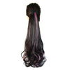 Colorful Wig Horsetail Pear Hot Gradient Ramp   7
