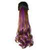 Colorful Wig Horsetail Pear Hot Gradient Ramp   8