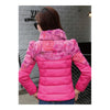 Winter Fashionable Short Thin Light Down Coat Woman  rose    M - Mega Save Wholesale & Retail - 3