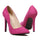 Pointed Thin High Heel Night Club Candy's Color Thin Shoes   peach