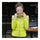 Winter Fashionable Short Thin Light Down Coat Woman   fluorescent yellow   M - Mega Save Wholesale & Retail - 1
