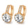 Zircon Earrings Top Grade Ear Accessories   white - Mega Save Wholesale & Retail - 1