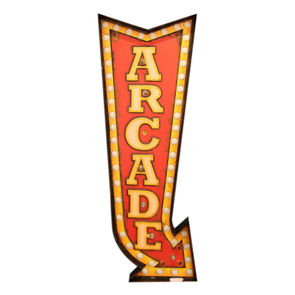 Vintage America Iron LED Indicator Wall Hanging Decoration - Mega Save Wholesale & Retail - 1