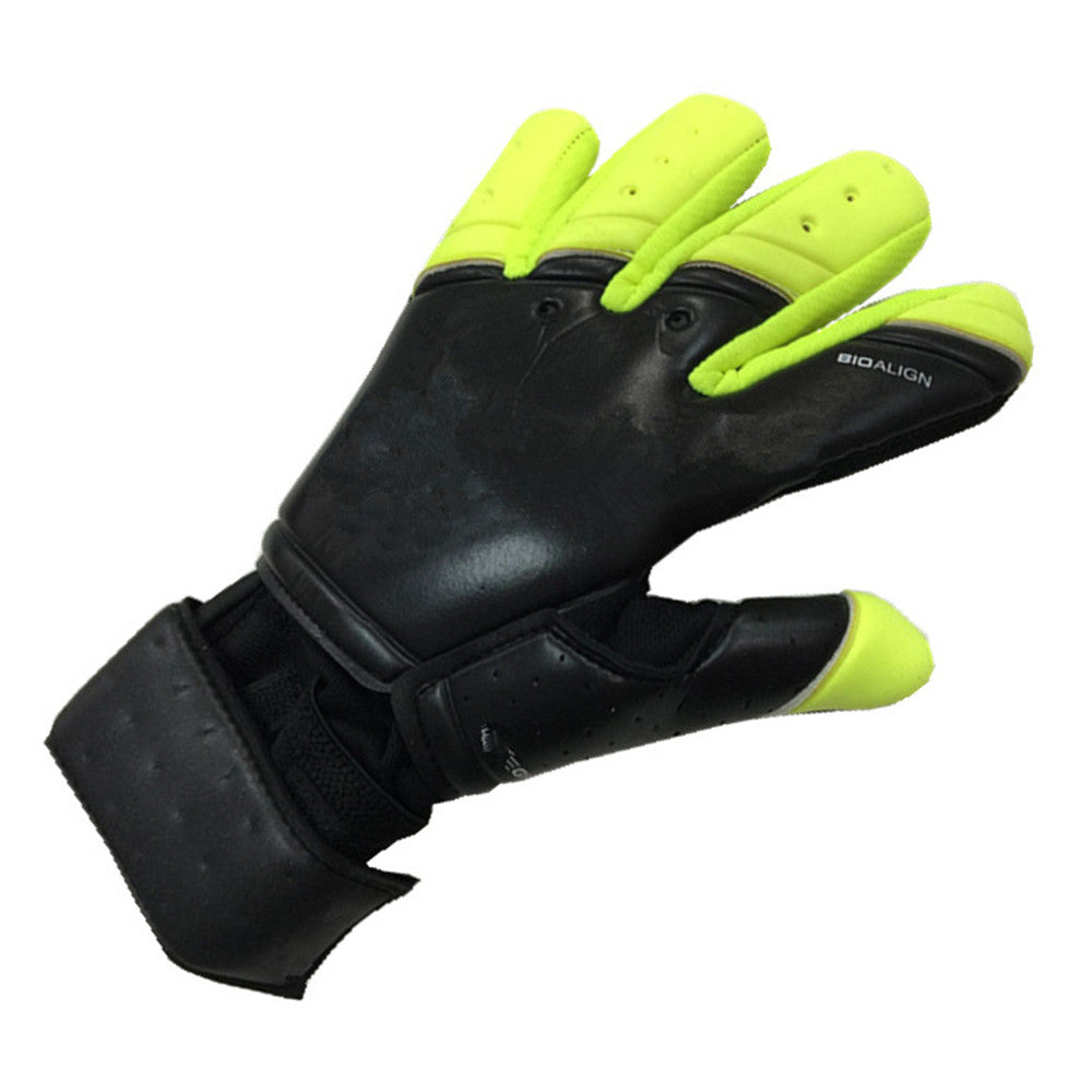 Goalkeeper Gloves Roll Finger   black green   8 - Mega Save Wholesale & Retail - 2