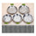 Stainless steel disc tray dumplings dumplings dish dish vegetable dish steamed dish draining double multi-purpose kitchen supplies  24CM - Mega Save Wholesale & Retail - 2