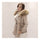 Loose Warm Woman Down Coat Slim Middle Long   beige   S - Mega Save Wholesale & Retail - 2