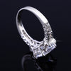 Big Square Zircon Ring 18K Gold Plated  7# - Mega Save Wholesale & Retail - 2