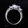 Big Square Zircon Ring 18K Gold Plated  7# - Mega Save Wholesale & Retail - 3