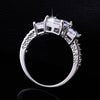 Big Square Zircon Ring 18K Gold Plated  8# - Mega Save Wholesale & Retail - 3