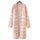 Jacquard Weave Geometry Thick Knitwear Sweater Coat   pink - Mega Save Wholesale & Retail - 1