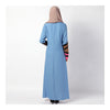 Arabian Muslim Robr Geometry Motley Dress   sky blue    M - Mega Save Wholesale & Retail - 3