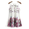Printing Suspender Loose Dress   S - Mega Save Wholesale & Retail