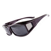 201 Myopia Polarized Glasses Sunglasses Fishing Riding Sports    dark purple - Mega Save Wholesale & Retail - 1