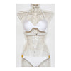 Bikini Swimwear Swimsuit Push-Ups Bathing Suit  white S - Mega Save Wholesale & Retail - 1