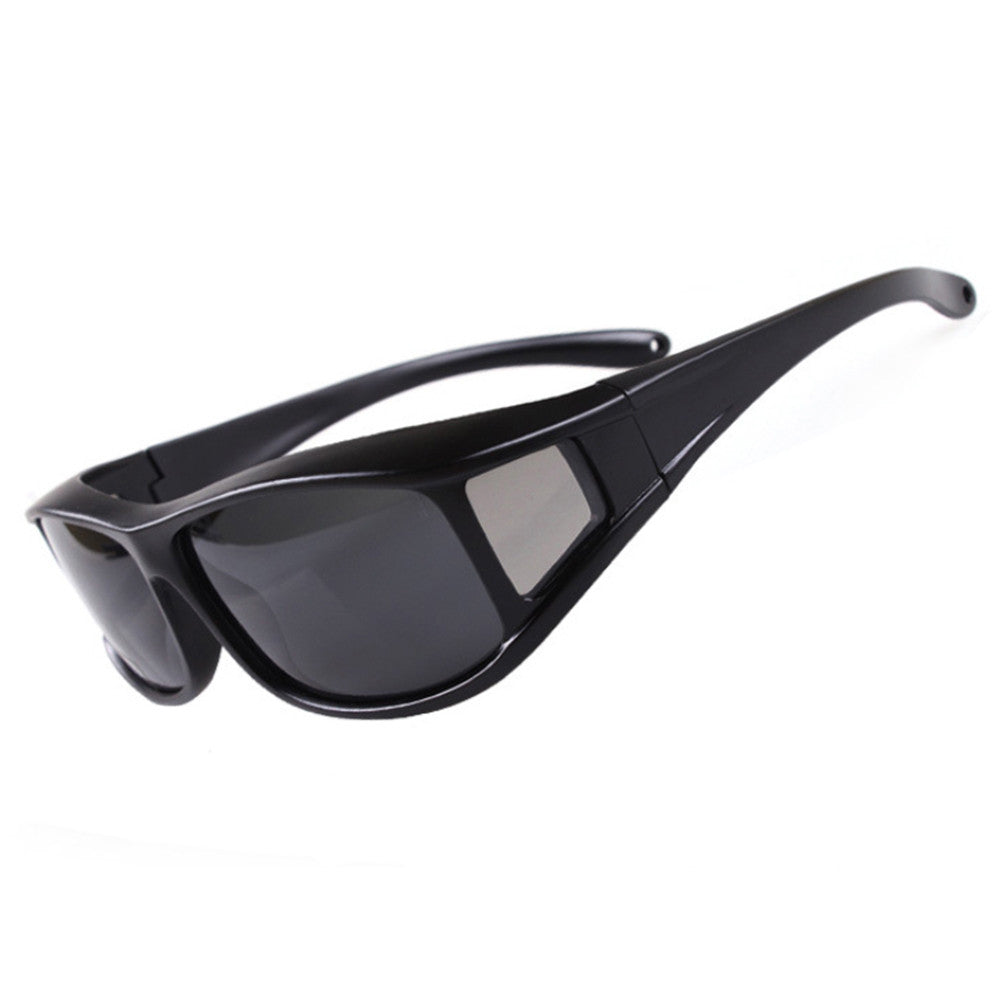 201 Myopia Polarized Glasses Sunglasses Fishing Riding Sports   black - Mega Save Wholesale & Retail - 1