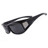 201 Myopia Polarized Glasses Sunglasses Fishing Riding Sports   black - Mega Save Wholesale & Retail - 1