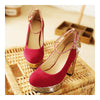 Bridesmaid Wedding Women Shoes  red - Mega Save Wholesale & Retail - 2