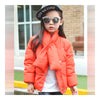 Winter Children Garments Boy Girl Down Coat Thick   orange    90cm - Mega Save Wholesale & Retail - 3
