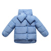 Winter Children Garments Boy Girl Down Coat Thick   blue    90cm - Mega Save Wholesale & Retail - 1