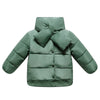 Winter Children Garments Boy Girl Down Coat Thick   green    90cm - Mega Save Wholesale & Retail - 1