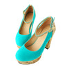 Bridesmaid Wedding Women Shoes  green  35 - Mega Save Wholesale & Retail