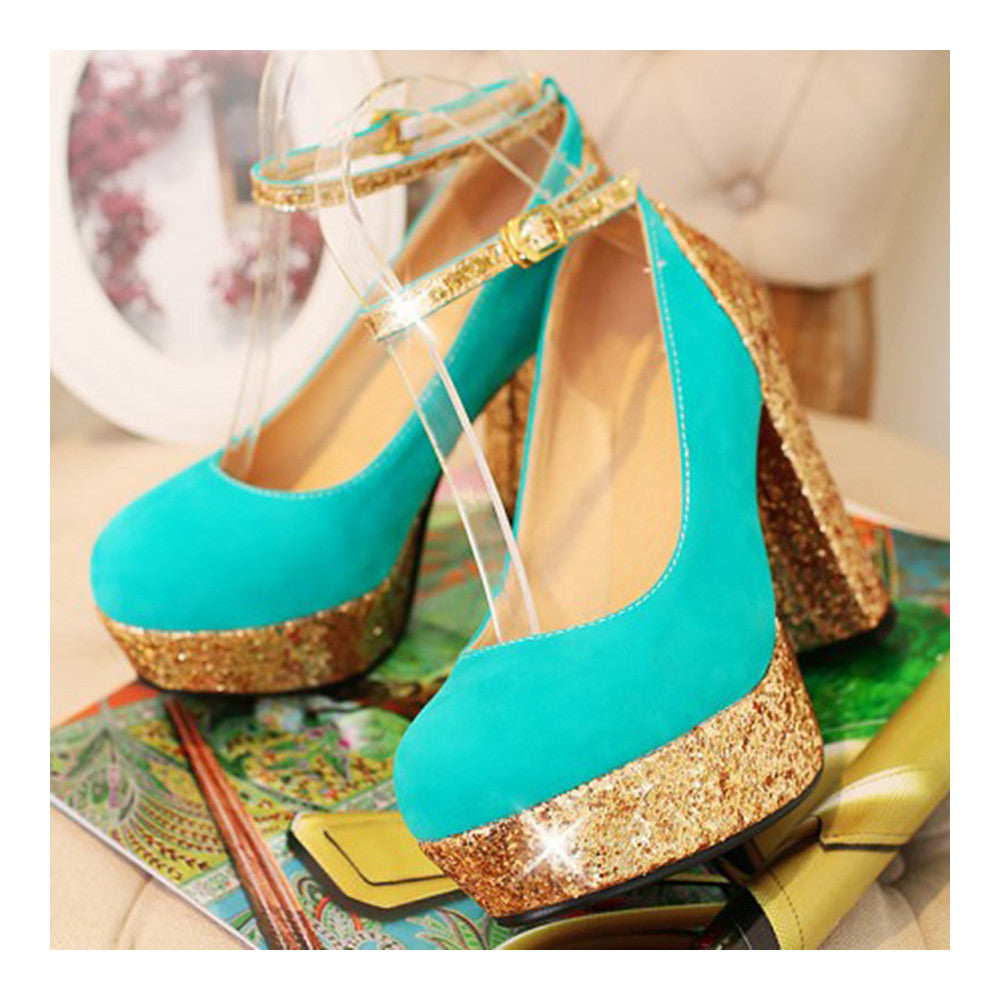 Bridesmaid Wedding Women Shoes  green - Mega Save Wholesale & Retail - 2