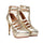 Plus Size Platform Thin Shoes Night Club Dancing   golden