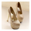 Super High Wedding Shoes Bridal Plus Size Night Club T Stage  golden - Mega Save Wholesale & Retail - 2