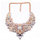 Autumn and Winter New European Big Brand Necklace Fashionable Pattern Woman T Form Necklace  golden - Mega Save Wholesale & Retail