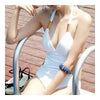 SPA Swimwear Swimsuit Large Bikini Sexy One-piece Monokini Women  white  M - Mega Save Wholesale & Retail - 2