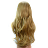 Long Curled Hair Cap Golden Wig