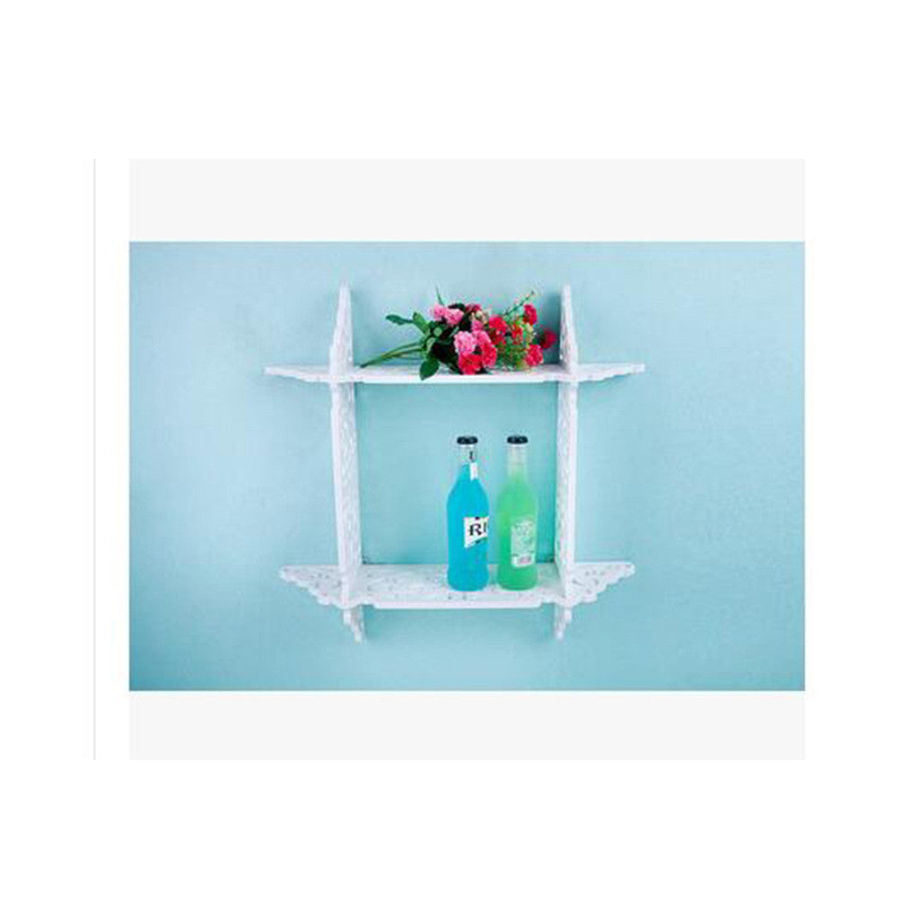 Creative Rack Storage Rack Living Room Wall without Hole Wall Hanging Hat Rack - Mega Save Wholesale & Retail