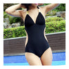 SPA Swimwear Swimsuit Large Bikini Sexy One-piece Monokini Women  black  M - Mega Save Wholesale & Retail