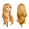 27.5" 70cm Long Wavy Curly Cosplay Fashion Mermaid Fantasy Wig heat resistant  yellow - Mega Save Wholesale & Retail