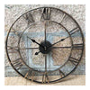 Super Big Vintage Gear Hang Wall Clock  golden - Mega Save Wholesale & Retail - 1