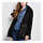 Suede Lamb Wool Middle Long Coat   black   S - Mega Save Wholesale & Retail - 2
