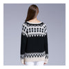 Sweater Round Collar Knitwear Sweet Cute  navy   S - Mega Save Wholesale & Retail - 3
