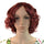 Central Parting Small Curled Hair Cap Wig 